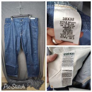 Steel Guard FR Pants Mens 38x32 Navy Blue Aramark Ultra Soft Cat 2 Work Wear NEW